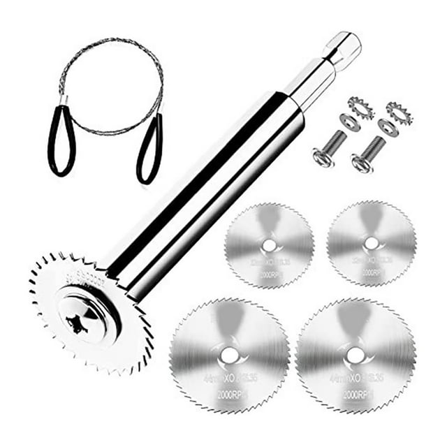 Pvc Pipe Inside Cutter Set With 1/4\\\" Hex Shank, Internal Plastic