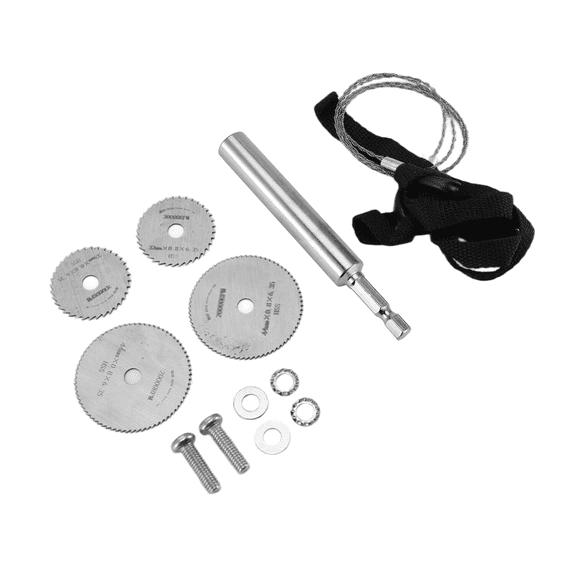 PVC Pipe Inside Cutter with 1/4Inch Hex Shank, Plumbing Inside Cutter Internal Pipe Cutter, 32MM & 44MM, with Wire Saw