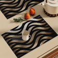 thumbnail image 1 of PVC Placemats 4 Pcs Non-Slip Heat-Resistant PVC Woven Mat For Table Desktop Protection Kitchen Placemat For Home Decoration, 1 of 5