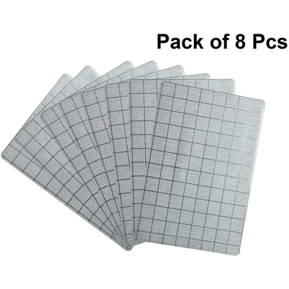PVC Placemats Set of 8 for Dining Table Coffee Table Kitchen Mats Heat Resistant Anti Skid Washable Easy to Clean Woven Vinyl Placemats in Reusable Pouch 18â€x12â€