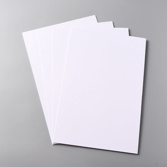 PVC Plastic Board Polyethylene PE Board for Sand Table Craft White 300x200x2mm