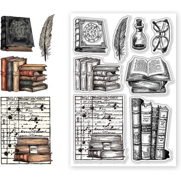 PVC Plastic Clear Stamps for DIY Scrapbooking Photo 160x110mm Album Decorative Cards Making Book