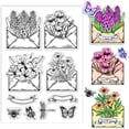thumbnail image 1 of PVC Plastic Clear Stamps for DIY Scrapbooking Photo Album Decorative Cards Making Envelope 160x110mm, 1 of 7