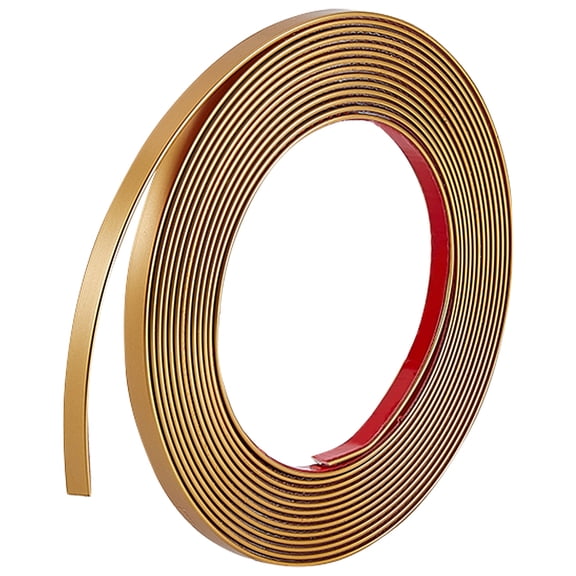 PVC Plastic Edge Banding Adhesive Veneer Edge Trim for DIY Table Cabinet Furniture Decorative Trim Light Khaki 8x2mm 5m/roll