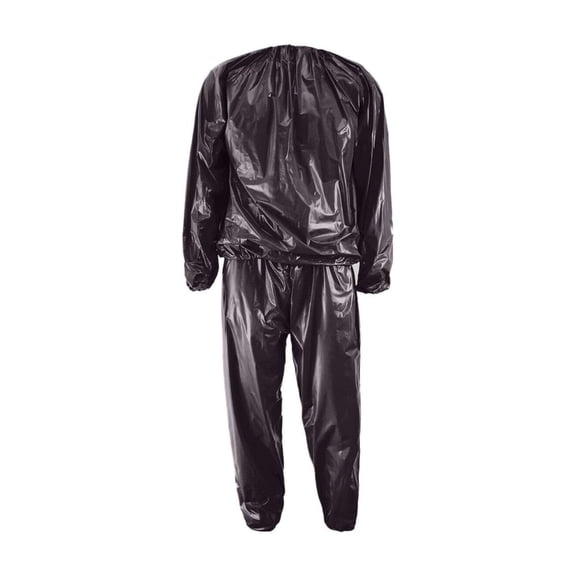 PVC Plastic Sauna Suit Exercise Gym Outfit Boosts Metabolism Fat Burn During Workouts Men Women