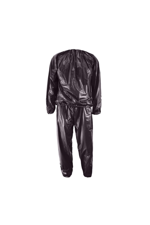 PVC Plastic Sauna Suit Exercise Gym Outfit Boosts Metabolism Fat Burn During Workouts Men Women