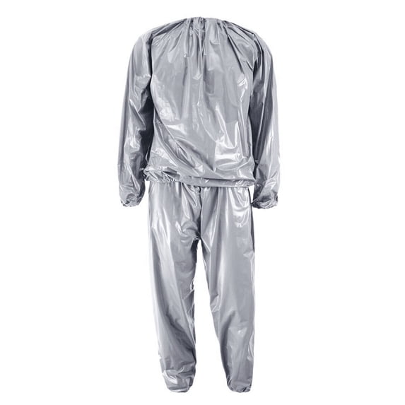 PVC Plastic Sauna Suit Exercise Gym Outfit Boosts Metabolism Fat Burn During Workouts Men Women