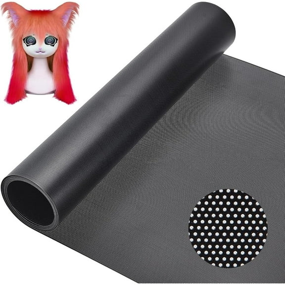 PVC Plastic Sheets Rectangle Black 1500x300x0.3mm