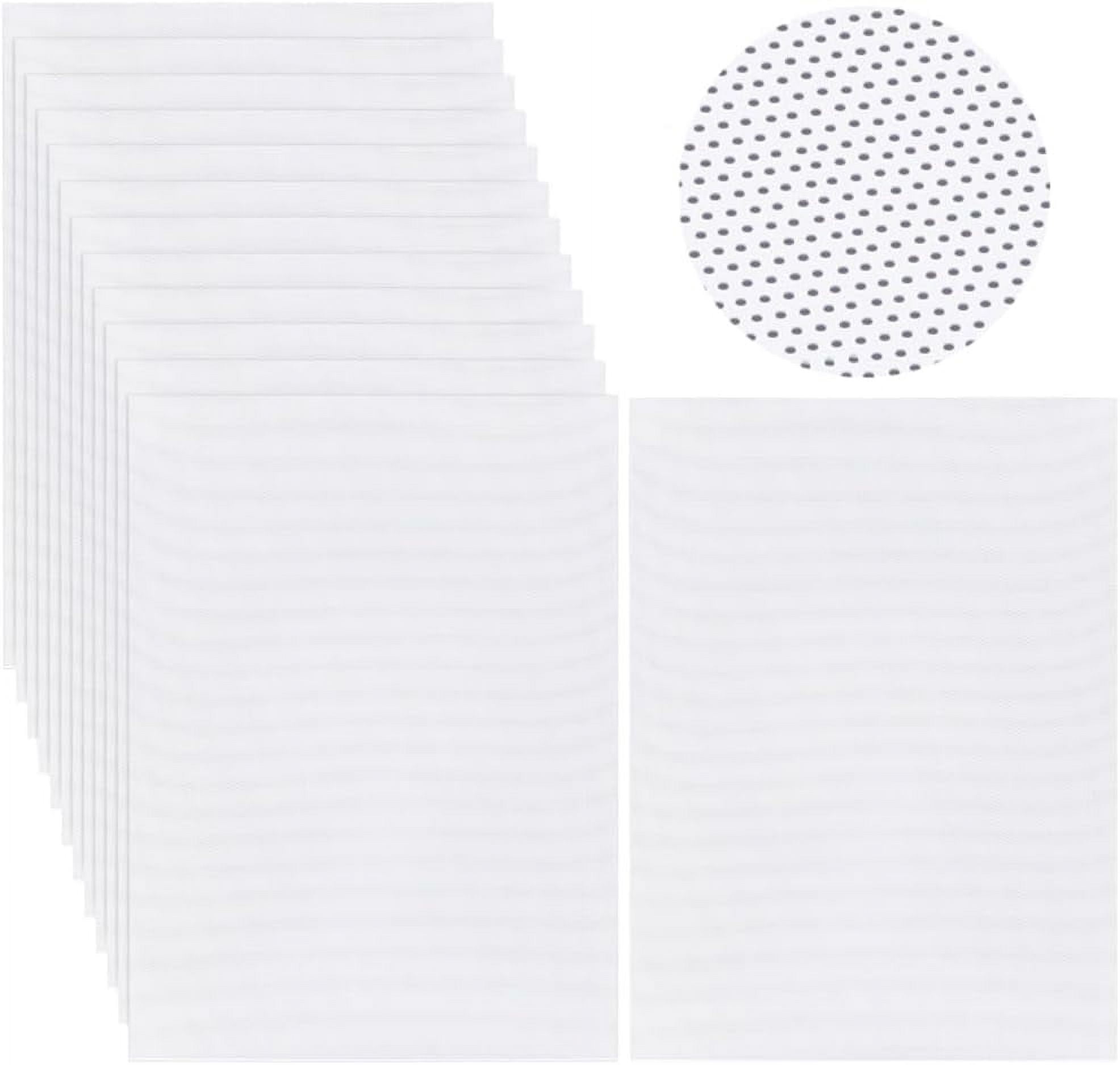 PVC Plastic Sheets Rectangle White 300x220x0.4mm