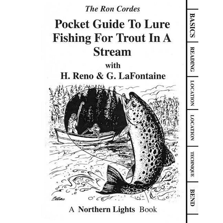 PVC Pocket Guides: Pocket Guide to Lure Fishing for Trout in a Stream  (Paperback) 