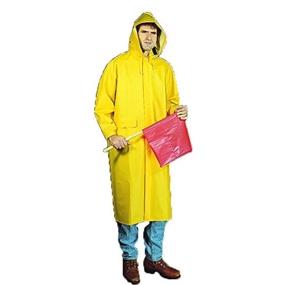 Mutual Industries Raincoat with Detachable Hood, 0.35