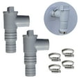 thumbnail image 1 of PVC Pool Filter Pump Adapter 32mm Pool On/Off Plunger Valve Leak Proof Replacement Parts for Outdoor Pool Accessories, 1 of 6