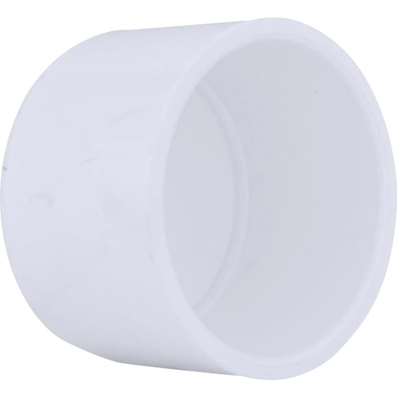 Genova Products PVC Pressure Cap Slip Cap - For Pressure Pipe - 2-1/2 In. Multicolor