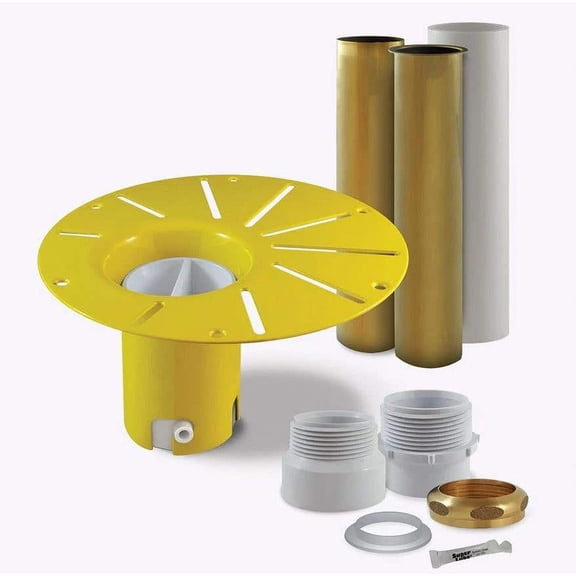 PVC Quick Connect Freestanding Tub Drain