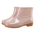 thumbnail image 1 of Rain Boots for Women Waterproof Ankle Garden Shoes Anti Slipping Rubber Short Rainboots for Ladies, 1 of 5