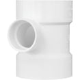PVC Reducing Sanitary Tee - Pack of 2 - Walmart.com