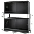thumbnail image 1 of 40x16x16in 44Gal Stackable PVC Reptile Enclosure 2-Pack with Spacers & Sliding Doors for Bearded Dragons, Geckos, Lizards & Snakes | ToxiRium, 1 of 15