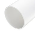 thumbnail image 1 of Uxcell Rigid Round Pipe 147.6mm ID 160mm OD 9" Length White High Impact, 1 of 6