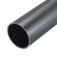 thumbnail image 1 of Uxcell Rigid Round Pipe Dark Grey 2.73 x 2.99"(ID*OD) High Impact for Water Pipe Crafts Cable Sleeve, 1 of 6