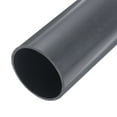 thumbnail image 1 of Uxcell Rigid Round Pipe 69.4mm ID 76mm OD 9" Length Light Grey High Impact, 1 of 6