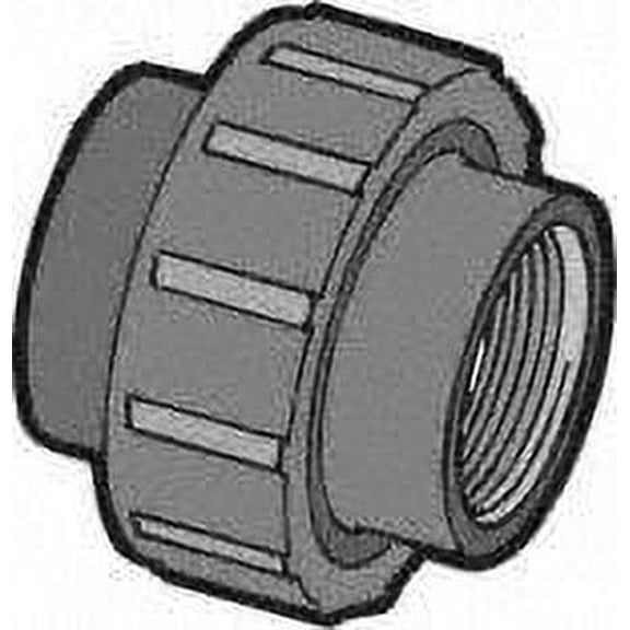 PVC SCH 80 THREADED UNION 2" per 3 Each