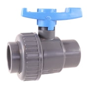 PVC SINGLE UNION BALL VALVE 1" - Socket - Sanipro