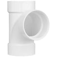thumbnail image 1 of Manufacturer Varies PVC Sanitary Tee, Hub, 4 in Pipe Size 1WJP6, 1 of 1