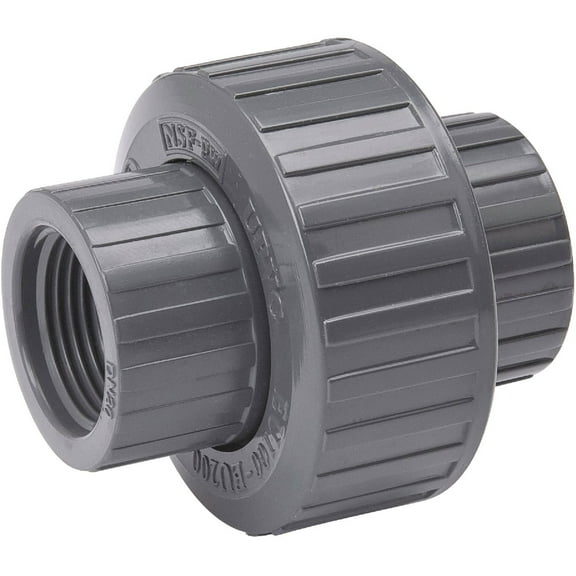 PVC Sch 80 Threaded Union 1"
