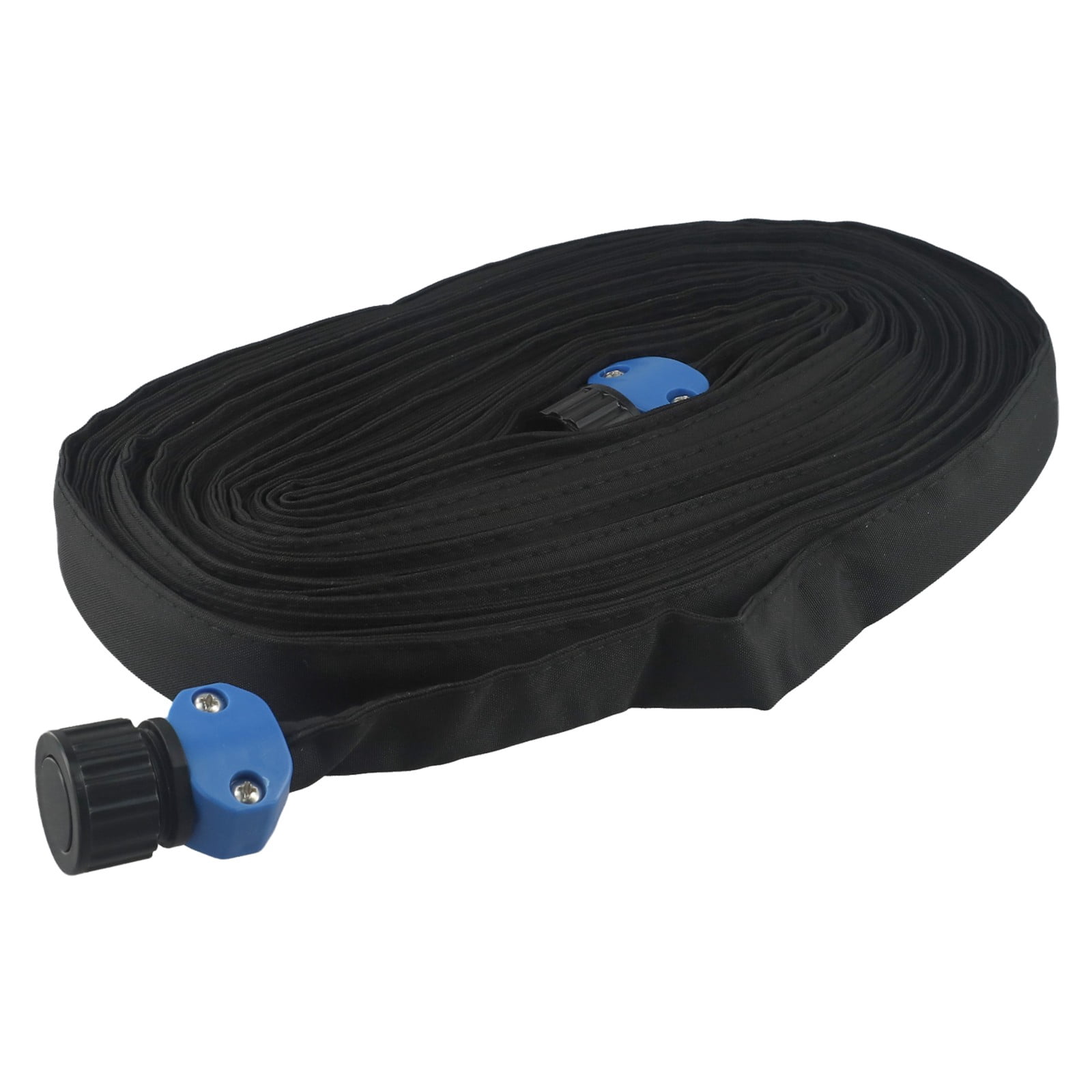PVC Seepage Pipe Garden Hose Flexible Flat Soaker Hose Seepage Water Belt 50Ft Smile Home