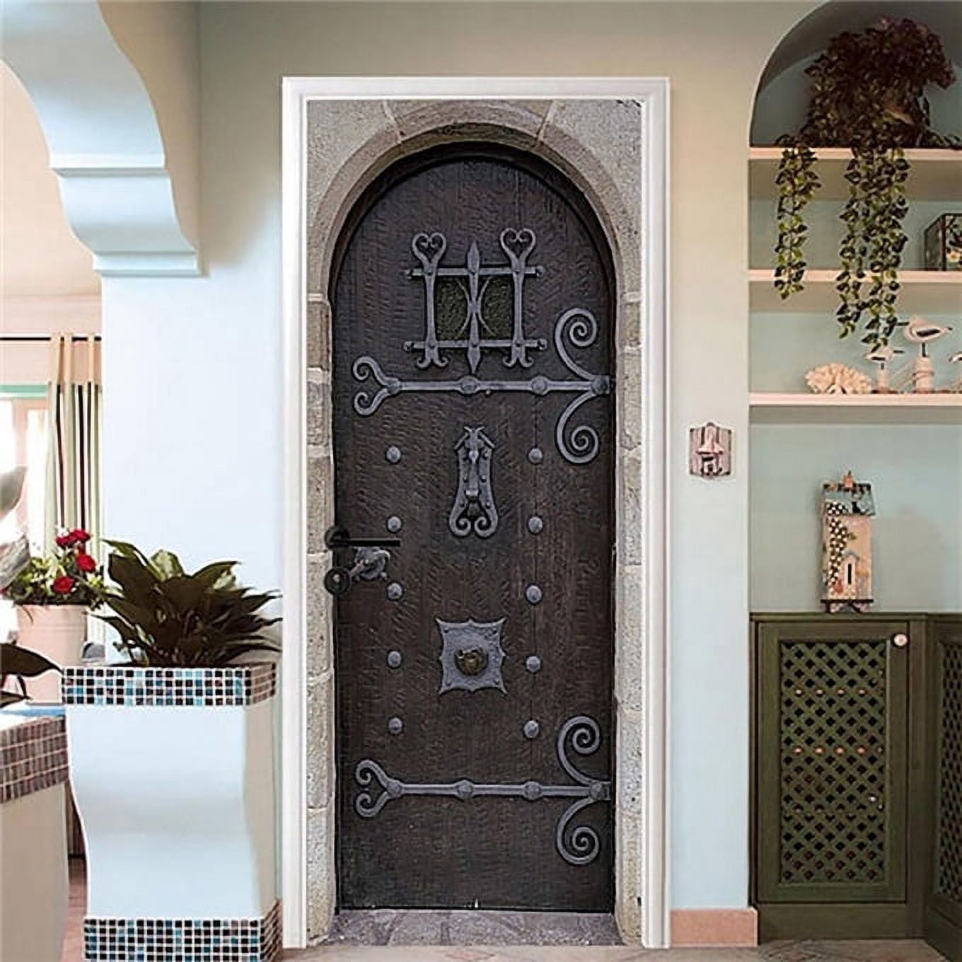 Deur Muursticker Londen Landschap 3D Deurstickers Waterdicht PVC Zelfklevend Behang Deur Decoratie Simulatie Poster Muursticker Muursticker Muurschildering 77 * 200 cm Deur Muursticker Londen Landschap 3D Deurstickers Waterdicht PVC Zelfklevend Behang Deur Decoratie Simulatie Poster Muursticker Muursticker Muurschildering 77 * 200 cm