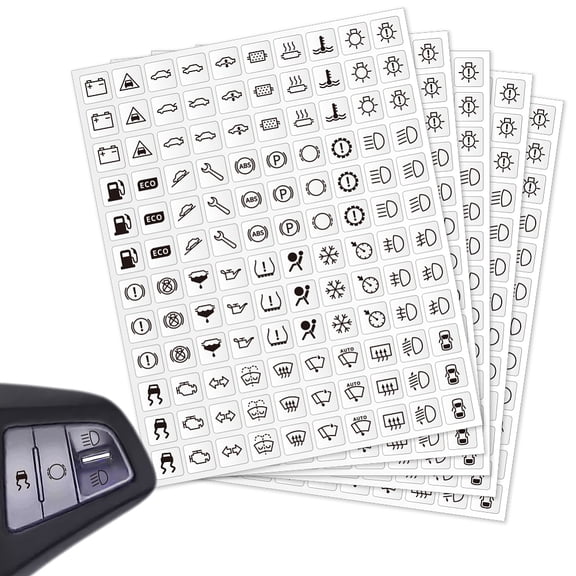 PVC Self-Adhesive Stickers Writable Label Stickers Rectangle Black 220x175mm Sticker: 15x15xmm 600pcs/set 5 sheets/set