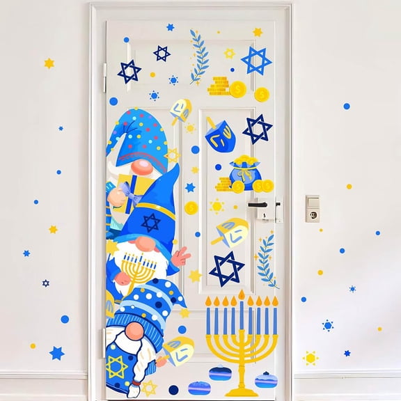 PVC Self Adhesive Wall Stickers Waterproof Decals for Home Living Room Bedroom Wall Decoration Gnome 900x300mm 2pcs/set