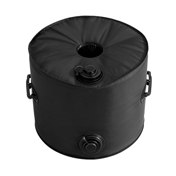 PVC Shade Parasol Stand Card Slot Insert for Outdoor Patio Garden Deck Umbrella Canopy Support Weather-Resistant Stable Base