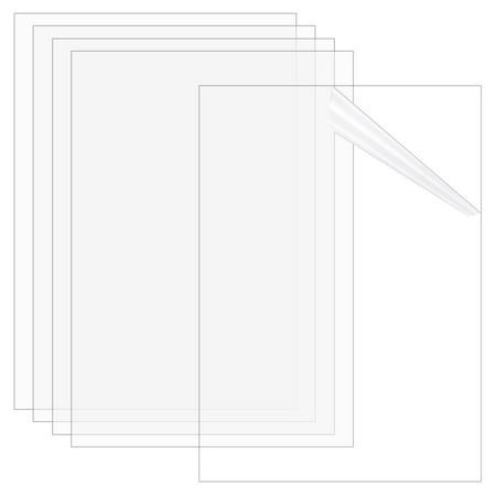 PVC Sheets Rectangle Clear 298x211x0.5mm
