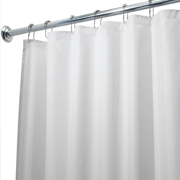 PVC Shower Curtain Liner Vinyl Resistant Water Repellent Odorless With Magnets
