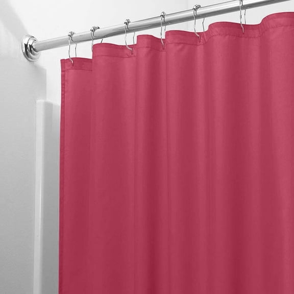 PVC Shower Curtain Liner Vinyl Resistant Water Repellent Odorless With Magnets