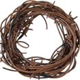 thumbnail image 1 of PVC Simulation Barbed Wire 2.4M Fake Barbed Wire Prop  Halloween Decor-2Pcs Brown, 1 of 9