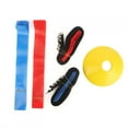 PVC Soft 10 Player Football Site Sign Plate Sandbag Soccer Belt Tag