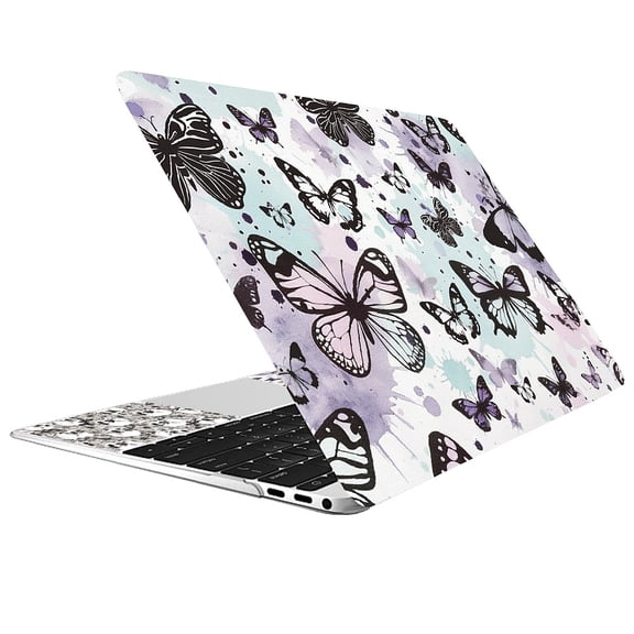 PVC Sticker for Laptop Butterfly 86.4-270x116.8-380mm 3pcs/set