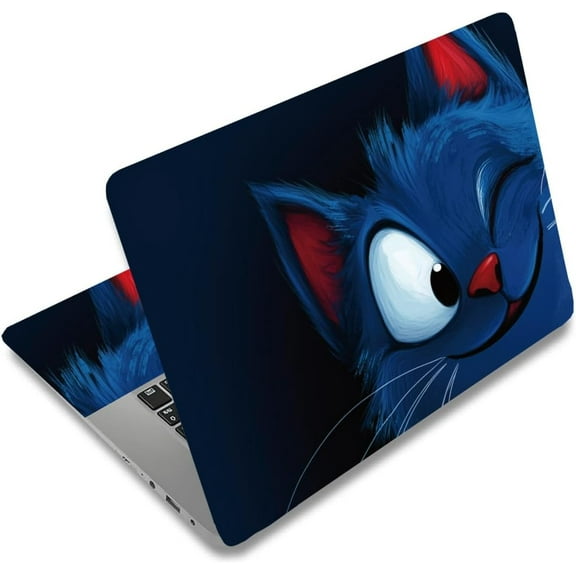 PVC Sticker for Laptop Cat Shape 90~270x120~380mm 3pcs/set Colorful