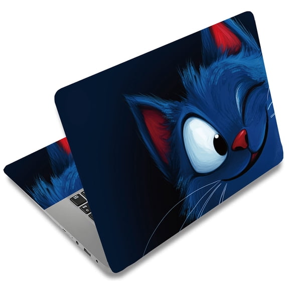 PVC Sticker for Laptop Cat Shape 90~270x120~380mm 3pcs/set