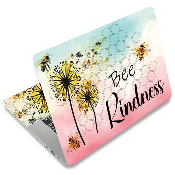 PVC Sticker for Laptop Dandelion 90~270x120~380mm 3pcs/set diy