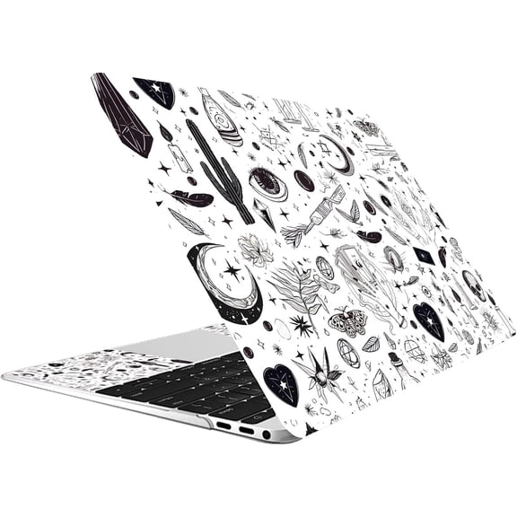 PVC Sticker for Laptop Mixed Shapes 86.4~270x116.8~380mm 3pcs/set diy