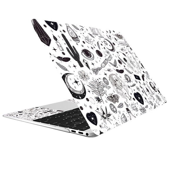 PVC Sticker for Laptop Mixed Shapes 86.4~270x116.8~380mm 3pcs/set
