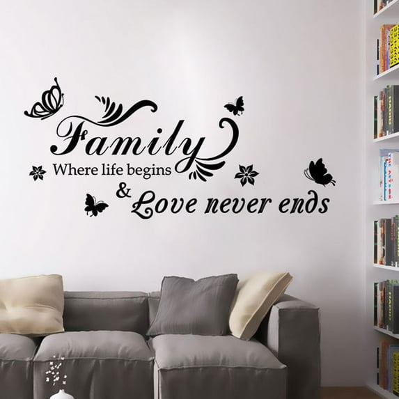 PVC Stickers Family Stickers a Living Are Wall Room Decoration We Wall Sticker/ family WS1685