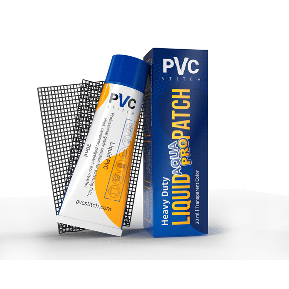 PVC Stitch AquaPro 20ml, Repair Patch Kit Clear
