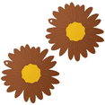 thumbnail image 1 of PVC Sunflower Hot Pot Holder Hot Pads for Table and Countertop, for Pots & Hot Dish, Non Slip Coasters, 1 of 5