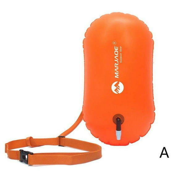 PVC Swimming Buoy Safety Float Air Dry Bag Tow Float Flotatio Inflatable D1U6