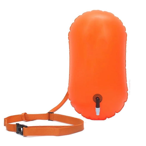 PVC Swimming Buoy Safety Float Air Dry Bag for Swimming - Inflatable & Lightweight