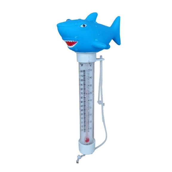 PVC Swimming Pool Thermometer Floating Cartoon Duck Accurate Temperature Measurement for Outdoor Indoor Pools Spas Aquariums